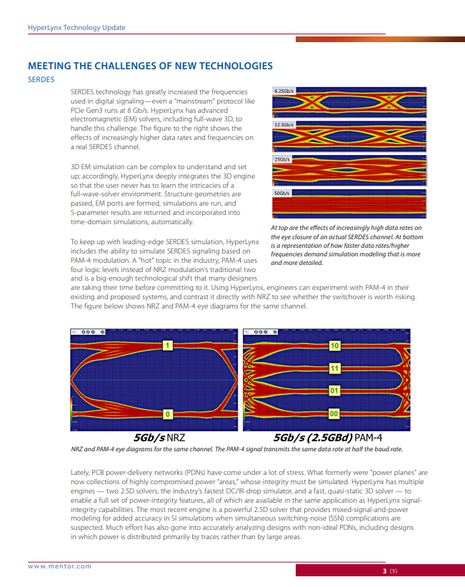 Analyse der Signal- und Powerintegrität